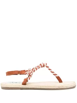 Замшевые шлепанцы Manebi, нейтральный