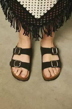 Замшевые шлепанцы Medicine, черный