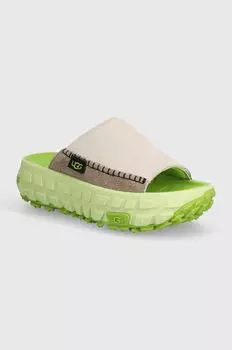 Замшевые шлепанцы Venture Daze Slide Ugg, зеленый
