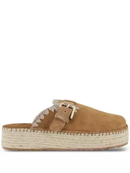 Замшевые слиперы Mou, нейтральный