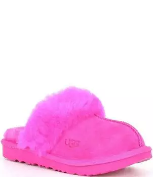 Замшевые слипоны UGG Kids' Cozy II (для малышей), розовый