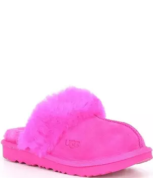 Замшевые слипоны UGG Kids' Cozy II (Молодежные), розовый