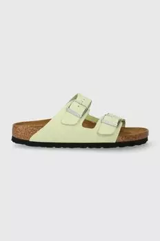Замшевые тапочки Arizona Birkenstock, зеленый