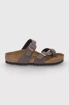 Замшевые тапочки Birkenstock Mayari, коричневый