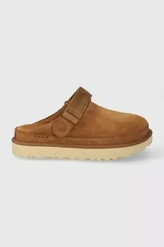 Замшевые тапочки Goldenstar Clog Ugg, коричневый