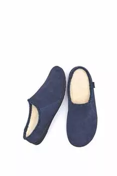 Замшевые тапочки-мюли "Derril" Moshulu, синий