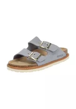 Замшевые тапочки ROHDE, серый