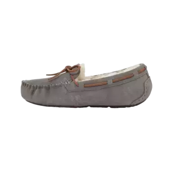 Замшевые тапочки UGG Dakota, серый