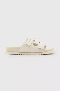 Замшевые тапочки Vex AllSaints, бежевый