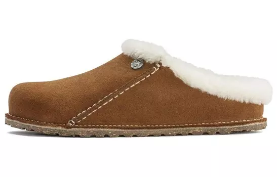 Замшевые тапочки Zermat Birkenstock