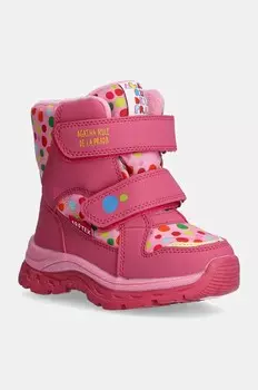 Замшевые туфли Agatha Ruiz de la Prada для детей, розовый