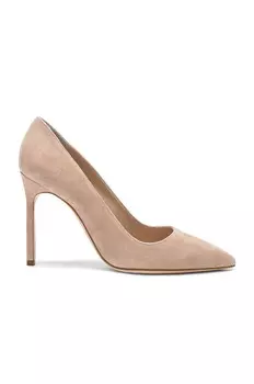 Замшевые туфли BB 105 Manolo Blahnik, цвет Nude Suede