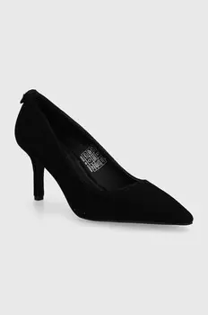 Замшевые туфли BOSS Isobel, черный