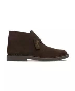 Замшевые туфли Desert Boot Evo Clarks, коричневый