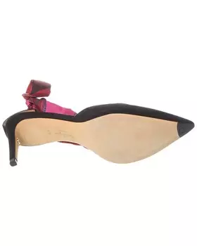 Замшевые туфли Ferragamo Iman Salvatore Ferragamo, черный