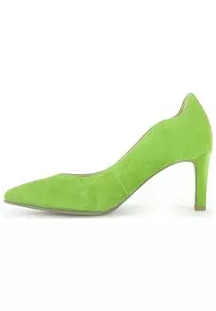 Замшевые туфли Gabor, цвет Hellgrn