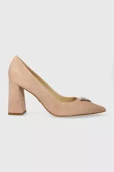 Замшевые туфли Guess, бежевый