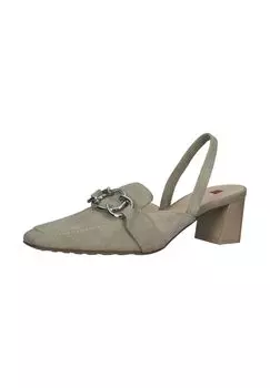 Замшевые туфли Hogl, цвет Hellgrn