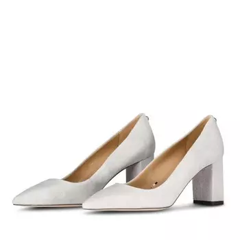 Замшевые туфли janet Boss, серый