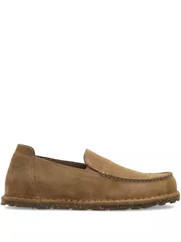 Замшевые туфли-лодочки Birkenstock Utti, коричневый