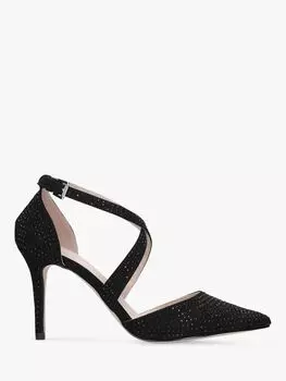 Замшевые туфли-лодочки Carvela Kross Jewel, черный