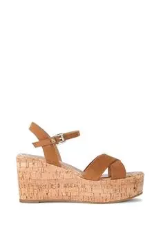 Замшевые туфли на каблуке "Розалин" KG Kurt Geiger, коричневый