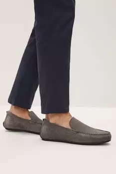 Замшевые туфли Next, серый