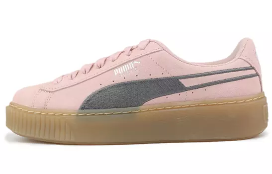 Замшевые туфли Puma для скейтбординга женские