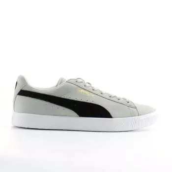 Замшевые винтажные мужские кроссовки в стиле ретро Puma, серый
