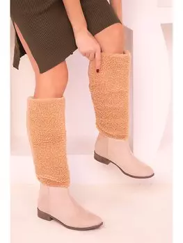 Замшевые женские ботинки Soho Exclusive, кожа