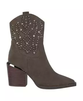 Замшевые женские ковбойские сапоги Alma En Pena, бежевый