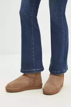 Замшевые зимние ботинки Answear Lab, бежевый