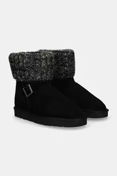 Замшевые зимние ботинки Answear Lab, черный