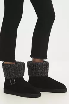 Замшевые зимние ботинки Answear Lab, черный