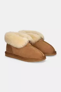 Замшевые зимние ботинки Answear Lab, коричневый