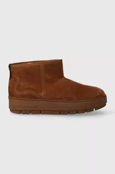 Замшевые зимние ботинки COOL SUEDE SNOWBOOT Tommy Hilfiger, коричневый