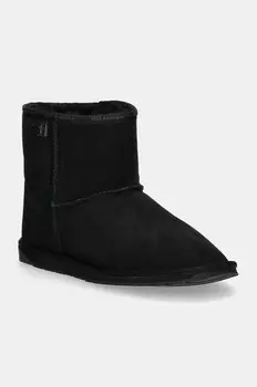 Замшевые зимние ботинки Emu Australia Platinum Stinger Mini, черный