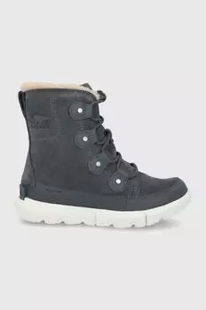 Замшевые зимние ботинки EXPLOER II Sorel, серый