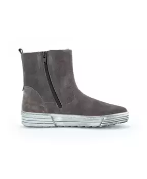 Замшевые зимние ботинки Gabor, серый