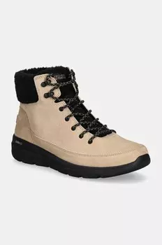 Замшевые зимние ботинки Skechers GLACIAL ULTRA WOOD, бежевый