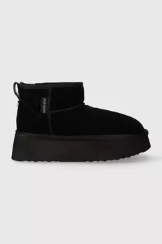 Замшевые зимние ботинки Steve Madden Campfire, черный