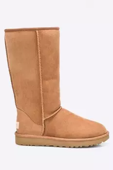 Замшевые зимние ботинки UGG W Classic Tall II Ugg, коричневый