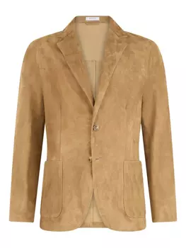 Замшевый блейзер Boglioli, коричневый