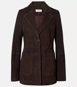 Замшевый блейзер Rhe, Dark Chocolate