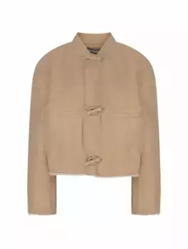 Замшевый бомбер Telo Jacquemus, бежевый