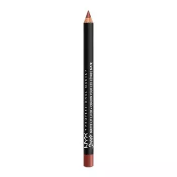 Замшевый матовый карандаш для губ NYX Professional Makeup, цвет smll34 alabama, 1 гр
