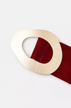 Замшевый ремень Answear Lab, красный
