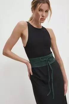 Замшевый ремень Answear Lab, зеленый