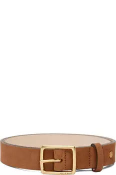 Замшевый ремень Boyfriend цвета загара rag & bone