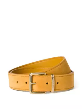 Замшевый ремень Miu Miu, желтый